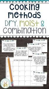 Cooking Methods Cooking Method Family And Consumer Science Culinary Classes