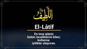 Arteffects media 2.727.683 views8 years ago. Ya Latif Isminin Anlami Ve Zikri Fazileti Nukteler