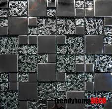 Sample Stainless Steel Pattern Textured Glass Mosaic Tile Kitchen Backsplash Glass Mosaic Tile Kitchen Mosaic Tile Backsplash Kitchen Mosaic Tile Kitchen
