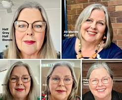 Should I cut or color my hair to hide gray roots?