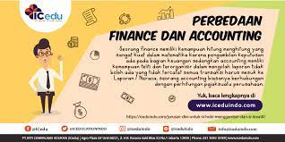 Prazo a decorrer desde 1 de abril. Perbedaan Finance Dan Accounting Icedu Indonesia