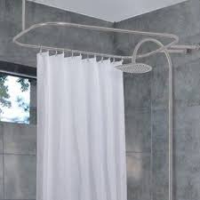 When you add frames into the mix, you can choose between. Utopiaalley Rust Free Hoop 24 Oval Fixed Shower Curtain Enclosure In 2021 Shower Curtain Curtains Shower Curtain Rod