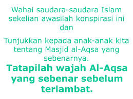 Masjid al aqsa yang sebenar. Konspirasi Masjid Al Aqsa Ppt Download