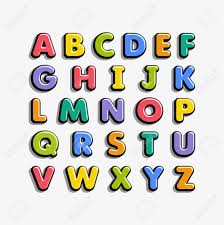 Alphabet For Kids In The Cartoon Style Childrens Font With Colorful Letters Vector Illustration Illus Cartoon Styles Alphabet For Kids Alphabet For Toddlers