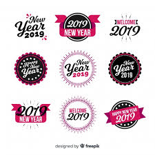 Maybe you would like to learn more about one of these? Free Vector Calligraphic New Year Stickers Collection