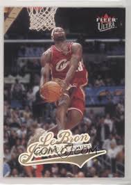 2003 lebron james fleer ultra #171 rookie card rc. 2004 05 Fleer Ultra Base 114 Lebron James