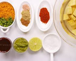 Aloo chaat has always been a favorite winter snack. Easy Sweet Potato Chaat Chatpate Shakarkand Chaat Raks Kitchen