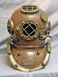 Mark V Dive Helmet By A Schraders Son Inc Brooklyn Ny Dated July 02 1917 Diving Helmet Art Diving Helmet Helmet Art