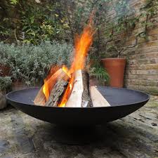All you need to make this fire pit is stone bricks, some heavy duty glue or cement. Buy Cast Iron Disc Fire Pit Delivery By Crocus