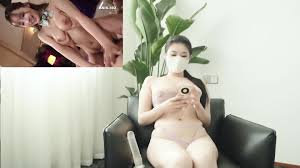 Nina 大V爆乳女神一起看片同步