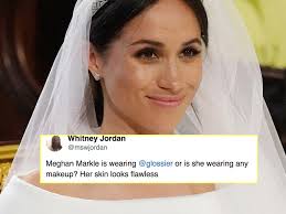 This is a selfie of meghan markle when she was too young. Meghan Markle S Wedding Makeup