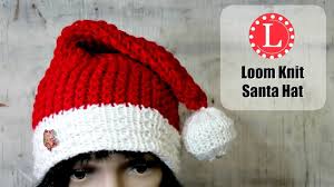 Loom knit stirrup legwarmer pattern, loom knit dance legwarmers, loom knit ballet legwarmer pattern, loom knit yoga legwarmer pattern. Loom Knitting Santa Hat On A Round Loom Christmas Holiday Santa Hats Pattern Elf Hat By Loomahat Youtube