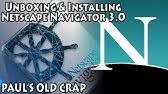 Get netscape navigator included logo in (.ai) vector format. Netscape Navigator 2 01 In 1995 Youtube