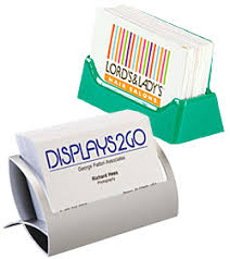 Twin business card holder or gift card holder with four tiers. Wholesale Business Card Displays Desktop And Wall Dispensers