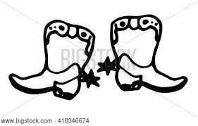 Cowpokes work & western carries all the work & western wear, tack and accessories that you'll need. Doodle Cowboy Boots Vector Photo Free Trial Bigstock