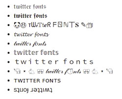 Copy and paste 📋 most 😘 beautiful fonts . Twitter Fonts Generator ð¬ð¸ð¹ð ðªð·ð­ ð¹ðªð¼ð½ð® Lingojam