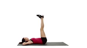 Lie with your back on the floor faced up. The Best Abs Workout For Beginners To Build 6 Packs