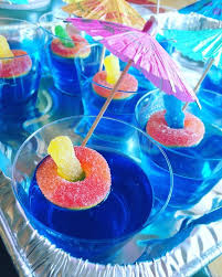 Sour Patch Kids Peach Ring Pool Floaty Jello Shots For Summer Pool Parties Beach Birthday Party Pool Birthday Party Summer Birthday Party