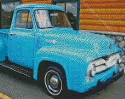 Image result for Blue 1955 Truck