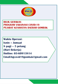 Daerah gombak gombak merupakan sebuah daerah yang terletak di dalam negeri selangor darul ehsan. Pejabat Kesihatan Daerah Gombak Anda Ada Sebarang Pertanyaan Berkenaan Program Vaksinasi Covid 19 Boleh Hubungi Bilik Gerakan Program Vaksinasi Covid 19 Pejabat Kesihatan Daerah Gombak Kami Sedia Membantu Anda Putuskanrantaianjangkitan