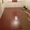 We don't have the money to refinish the floor right now, but probably will have it saved up for a january job. 3