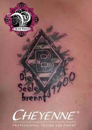 After just one more substitute appearance and a total of 19 minutes on the field, a recurrence of king's groin injury resulted in his loan spell being terminated early. Borussia Monchengladbach Pink Tattoo Piercing Studio