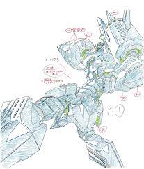 天元突破グレンラガンの原画10 大量 アニメの原画 絵コンテの画像集 50音順 naver まとめ character design animation animation sketches robot concept art