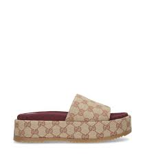 We did not find results for: Gucci Angelina Logo Detailed Coated Canvas Platform Sandals In Beige Modesens