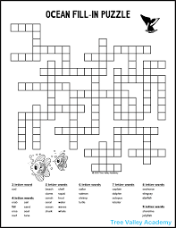 Maybe you would like to learn more about one of these? Ocean Themed Fill In Puzzle For Kids Tree Valley Academy