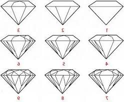 Tendance Joaillerie 2017 Kommentar Dessiner Un Diamant Bleistiftzeichnung Bleistiftzeichnungen Dessiner Diamond Drawing Drawing Tutorial Geometric Art