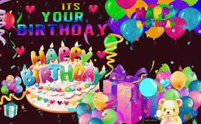 Birthday Happy Gif Birthday Happy Fun Discover Share Gifs Gif Birthday Happy Birthday Wishes Cake Happy Fun