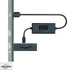 On your fire tv stick, go to installed apps and fire up airscreen > press start. Mission Usb Stromkabel Ladekabel Power Kabel Fur Amazon Fire Tv Stick Mit Erweiterten Batterie Management Und Integriertem 2000mah Lithium Ionen Akku Schwarz Mc45 Amazon De Computer Zubehor