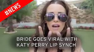 Liverpool bride Carly goes viral with her Teenage Dreams lip synch video