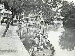 Kali Ciliwung Tempo Dulu Jakarta Indonesia Foto Zaman Dulu Kota