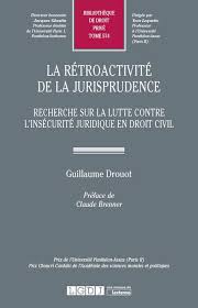 La rétroactivité de la jurisprudence - Drouot 9782275053530 | Lgdj.fr