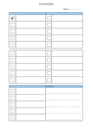 Sie können dieses beispiel kostenlos herunterladen und speichern. Checkliste Vorlage Muster Im Word Format Kostenlos Downloaden