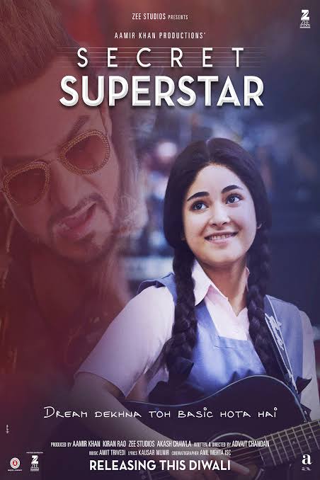 Secret Superstar (2017) movie poster