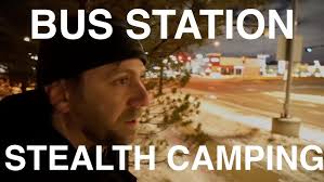 Bus Camping In The Rain