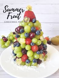 Put on your tacky christmas sweater, and lets have holiday fun making fullyraw edible christmas trees! Summer Fruit Christmas Tree My Pinterventures