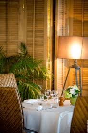 Table Dressee Pour Le Diner Decoration Restaurant Restaurant Cuisine Marine