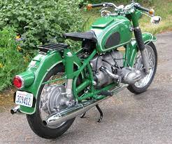 0325 R69 1968 Green Bmw Motorcycle From Rear Jpg 800 669 Bmw Motorcycles Bmw Motorcycle Vintage Bmw Vintage