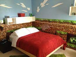 Minecraft bedroom ideas in real life. Minecraft Bedroom Minecraft Bedroom Decor Minecraft Room Decor Minecraft Room
