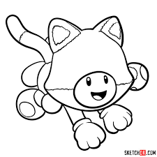 Download and print these mario 3d world coloring pages for free. Super Mario Archives Sketchok