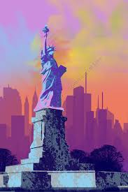 Pintura Acuarela Nueva York Estatua De La Libertad, Landmark, Edificio,  Atracciones Imagen de ilustración en Pngtree, Libres de Derechos