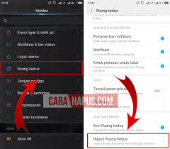 Bicara kekurangan sudah jelas soal penyimpanan. Cara Hapus Ruang Kedua Xiaomi Cara Hapus Terbaru