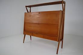 Mid century bar and liquor cabinet by kent coffey perspecta. Mid Century Modern Oak Bar Cabinet By Louis Paolozzi For Rene Godfroid Mid 20th Century Modernism Items By Category European Antiques Decorative