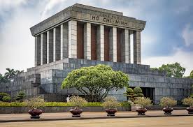 Campus building in ho chi minh city, vietnam. Ho Chi Minh Mausoleum Vietnam