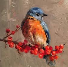 Original Fine Art By C Krista Eaton In The Dailypaintworks Com Fine Art Gallery Bird Painting Acrylic Art Painting Birds Painting