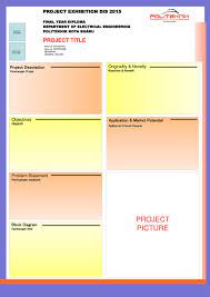 Puan rozaini abdullah koordinator ert 423 projek tahun akhir program kejuruteraan bioproses. Poster Pembentangan Template Poster Untuk Pembentangan Adalah Seperti Tertera Di Slaid 2 Sila Ikut Format Template Untuk Penyelarasan Semua Kumpulan Ppt Download