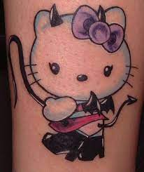 The cutest, most creative hello kitty tattoos. Hello Kitty Tattoo